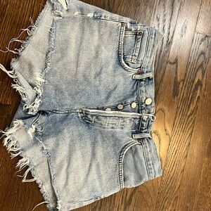 Agolde size 25 Jean shorts